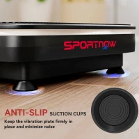 SPORTNOW Vibration Plate Exercise Machine with Cool Lights, 99 Speed Levels(m-8)