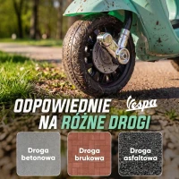 AIYAPLAY Elektryczny motorek dziecięcy Mini Vespa GTS 6V z akumulatorem litowym, ergonomiczne siedzisko i oparcie 1,5-3 lat(m-8)