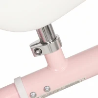 AIYAPLAY Draisienne Bébé 1-2 Ans, 4 Roues Lumineuses, Siège Réglable, Direction Limitée, Pneus EVA Silencieux, 52x22x37cm, Rose(m-13)