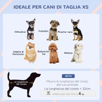 PawHut Cuccia per Cani Taglia Piccola da Esterno in PE con Ingresso e 2 Prese d'Aria Laterali, 60x42x40 cm, Blu e Bianco(m-4)