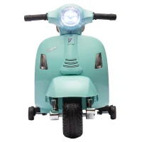 AIYAPLAY Elektryczny motorek dziecięcy Mini Vespa GTS 6V z akumulatorem litowym, ergonomiczne siedzisko i oparcie 1,5-3 lat(m-20)