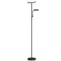 HOMCOM Lampadaire LED 42W dimmable 2700K-6500K 4 couleurs variation continue, 4 modes scène, télécommande et contrôle tactile