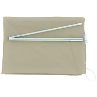 Outsunny Copertura per Ombrellone Impermeabile, Copri Ombrellone da Giardino Antistrappo, Cachi Φ63 x 164cm(m-8)