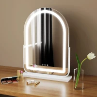 HOMCOM 43 x 59cm LED Vanity Mirror - White(m-11)