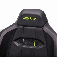 HOMCOM 24 V Elektrische Go-Kart voor Kinderen Tot 13 km/h Gokart met Driftfunctie, Drift-Kart met 2 motoren voor 8–12 jaar Wit(m-16)