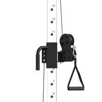 SPORTNOW Home Gym Machine, Multifunctional Gym Equipment with High and Low Pulleys, Pull Up Bar, 15-Position Adjustable Strength Training Workout Station for Full Body Fitness(m-10)
