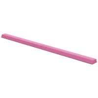 SPORTNOW 7.7ft Folding Gymnastics Beam, Floor Balance Beam for Kids with Anti-Slip Base, Gymnastics Equipment for Home, Pink(m-1)