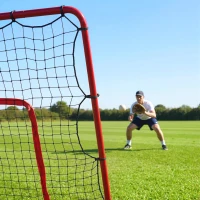 SPORTNOW rete da rimbalzo portatile per baseball con 4 angolazioni regolabili.(m-9)