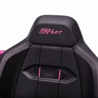 HOMCOM 24 V Elektrisch Go-Kart voor Kinderen tot 13 km/u Gokart met Driftfunctie, Drift-Kart met 2 Motoren voor 8–12 Jaar Roze(m-15)