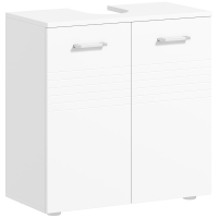 kleankin Mobiletto da bagno 60cm x 30cm x 62.5cm Bianco