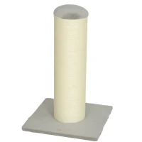 PawHut Cat Scratching Post, 76cm Tall Scratch Post for Indoor Kittens, Cat Scratcher with Stable Base(m-15)