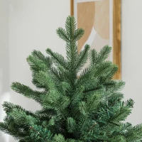HOMCOM Albero di Natale Artificiale 150 cm Realistico con 994 Rami e Base in Resina, Verde(m-7)