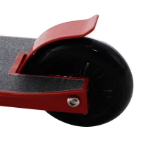 HOMCOM Monopattino per Bambini e Adulti con Ruote in PU da 100 mm, in Alluminio, 68x47.2x86 cm, Rosso(m-4)
