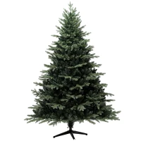 HOMCOM 7ft Artificial Spruce Christmas Tree - Green(m-11)