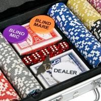 SPORTNOW 500 De Bucati Set De Jetoane De Poker(m-8)