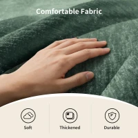 Oversized Bean Bag Chair with Full-Body Segmented Support, Ergonomic Lounger for Gaming, Reading or Napping, 86.5L x 99W x 64.5H cm, Green(m-7)