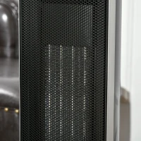 HOMCOM 31 Inch Space Heater, 1000W/2000W Ceramic Electric Heater and Fan, Overheating & Tip-Over Protection, 8H Timer, 60° Oscillation, Portable Heater for Home(m-9)