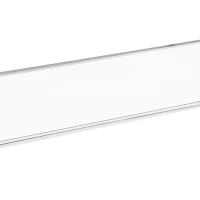 HOMCOM Supporto per Monitor in Acrilico, 53 x 19 x 9 cm, Trasparente(m-7)