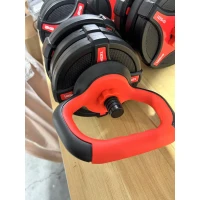 SPORTNOW Verstellbares Hantel-Set 5 in 1 30 kg, Langhantel und Kettlebell(m-4)