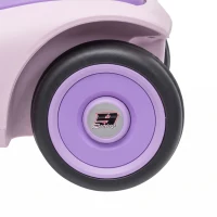 AIYAPLAY 12V Electric Wiggle Car with Pedal, Kids Electric Car with 2 Speeds, Soft Start, Music, Lights for 3-5 Years, Purple(m-13)