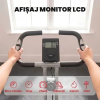 SPORTNOW Bicla 8Niv Magnetic LCD Puls(m-4)