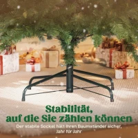 HOMCOM Künstlicher Weihnachtsbaum 180 cm Kiefernbaum künstlich mit 3026 Spitzen für drinnen(m-8)