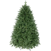HOMCOM Künstlicher Weihnachtsbaum 180 cm Kiefernbaum künstlich mit 3026 Spitzen für drinnen(m-1)