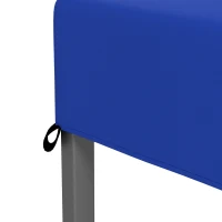 Outsunny 3 x 3m Pop-Up Gazebo, with Accessories - Blue(m-8)
