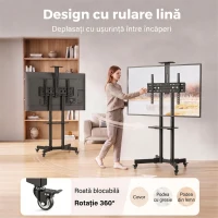 HOMCOM Suport TV LCD/LED de 32-75 Inch, VESA 400x600mm(m-6)