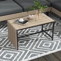 Outsunny Three-Piece 'L' Garden Sofa Set - Grey(m-8)