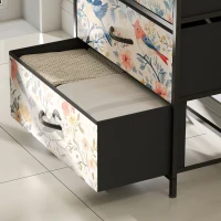 HOMCOM 4-Drawer Chest of Drawers - White(m-9)
