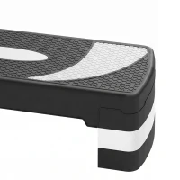 HOMCOM Stepper Aerobic Stepper in hoogte verstelbaar 10-20 cm voor thuis tot 150 kg(m-13)