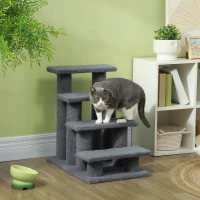 PawHut dierentrap kattentrap hondentrap trap voor katten en honden 4 treden nieuw(m-2)