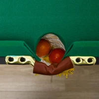 SPORTNOW Biljarttafel, inklapbaar, verstelbare hoogte, incl. driehoek/2 keus/16 ballen, Groen(m-8)