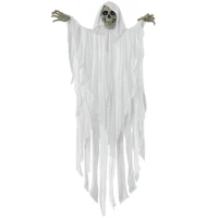 Outsunny Halloween-decoratie spook met speciale effecten en geluidsfunctie 100 cm x 18 cm x 153 cm(m-11)