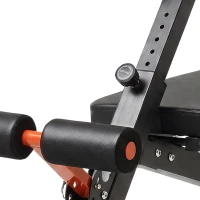 HOMCOM halterbank fitnessbank schuine bank multifunctioneel buiktrainer verstelbaar rvs zwart 64 x 146 x 73,5-85 cm | Aosom.nl(m-11)