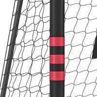 SPORTNOW Voetbaldoel voor de tuin 1,8 x 1,2 m, voor jongeren & volwassenen, robuust buitendoel met net, polstering en grondankers(m-9)