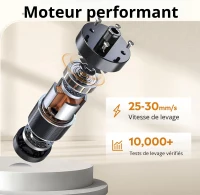 Bureau assis-debout électrique, moteur silencieux, 3 positions mémoire, système anti‑collision, 100×60 cm, 72–118 cm, 100x60x72-118 cm, marron(m-5)