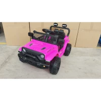 AIYAPLAY Carro Elétrico Infantil 12V, Buggy Elétrico Infantil, 2-4 km/h, 2 Motores, Comando Remoto, Bateria de Lítio, Rosa(m-2)