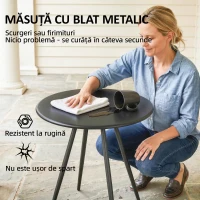 Outsunny bistrou set balcon terasă(m-7)