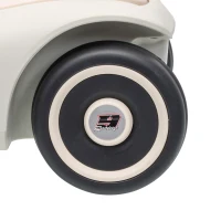 AIYAPLAY 12V Electric Wiggle Car with Pedal, Kids Electric Car with 2 Speeds, Soft Start, Music, Lights for 3-5 Years, White(m-13)