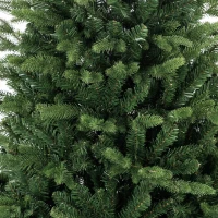 HOMCOM Sapin de Noël Artificiel 180 cm, Arbre de Noël avec 889 Pointes de Branches Articulées Réalistes, Support en Bois, Vert(m-11)