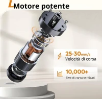 Scrivania regolabile in altezza elettricamente, motore silenzioso con memoria a 3 posizioni e sistema anti-collisione, 120L x 60P cm, 120x60x72-120 cm, Marrone(m-5)