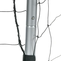 SPORTNOW Weerbestendig voetbaldoel, robuust net, stabiel metalen frame, eenvoudige opbouw, 300 x 200 x 120 cm(m-8)