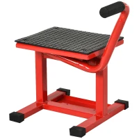 DURHAND Support universel de moto réglable cric hydraulique lève moto tout-terrain moto cross supermotard rouge(m-1)