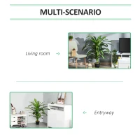 Outsunny Artificial Plant in Pot, Fake Plant for Home Indoor Decor, 110cm, Green(m-5)