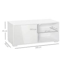 HOMCOM TV-meubel Tv-dressoir(m-3)