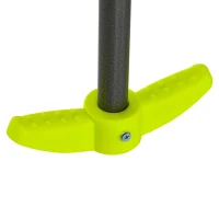 Outsunny Metal Garden Swing Set with Double Swings, Glider, Swing Seats - Green(m-8)