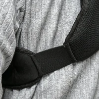 HOMCOM Vestă cu greutăți 8kg, respirabilă, cu buzunar pentru depozitare și bretele, din material Oxford, 40x35 cm, neagră(m-9)