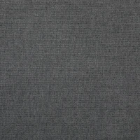 HOMCOM Schommelstoel in linnenlook met 5-voudig verstelbare voetensteun voor woonkamer, donkergrijs(m-10)